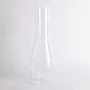 Clear glass oil lamp chimney with a 3-inch base, handcrafted for durability, perfect for Lamps & Lighting, Parts and Accessories, Chimneys and Globes, Best Sellers, and Promo Eligible collections.