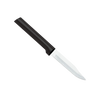 Sharp hand-sharpened paring knife with black handle, crafted in the USA, perfect for food prep and slicing in Kitchen & Food and Knives & Axes collections.