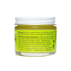 Clear glass jar of handcrafted blemish salve featuring natural herbs and oils, part of Health & Wellness, Balms, Creams and Lotions, Health Remedies, USA Made, and Best Sellers collections.