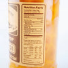Close-up of nutrition facts label on a handcrafted, made in USA popcorn coconut oil container highlighting 120 calories per serving and zero carbohydrates, ideal for Kitchen & Food and Snacks collections.
