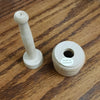 Small carved hardwood butter mold from Germany with finely sanded finish, designed for Kitchen & Food, Specialty Equipment, Making Butter, Best Sellers, and Promo Eligible collections.