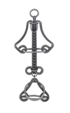 Handcrafted intricate metal ring puzzle made in USA, designed to challenge adults and puzzle enthusiasts, featured in Toys, Books & Games, USA Made, Games and Puzzles, and Best Sellers collections.