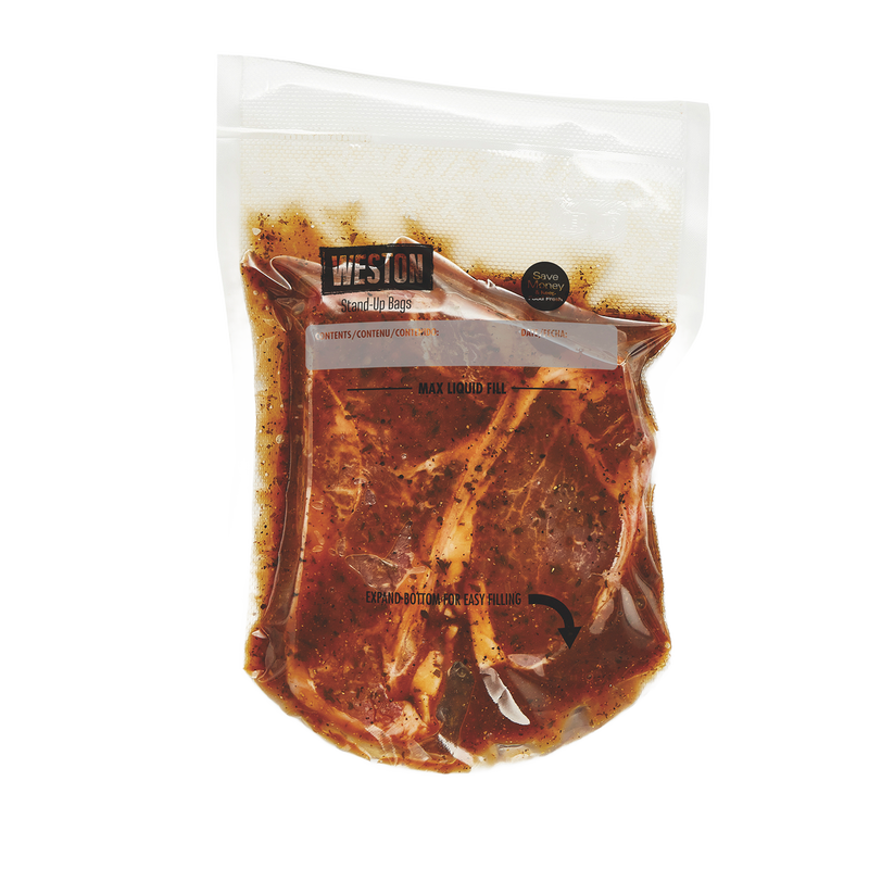 Weston Stand-Up Quart Vacuum Sealer Bags