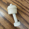 Small handcrafted carved butter mold made from blemish-free close-grained hardwood, shown on wood surface, perfect for Kitchen & Food, Specialty Equipment, Making Butter collections.