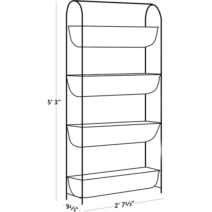 Tall fabric balcony garden planter with four deep tiers for growing vegetables and herbs, designed for small spaces, ideal for Farm, Garden & Tool and Garden Accessories collections.