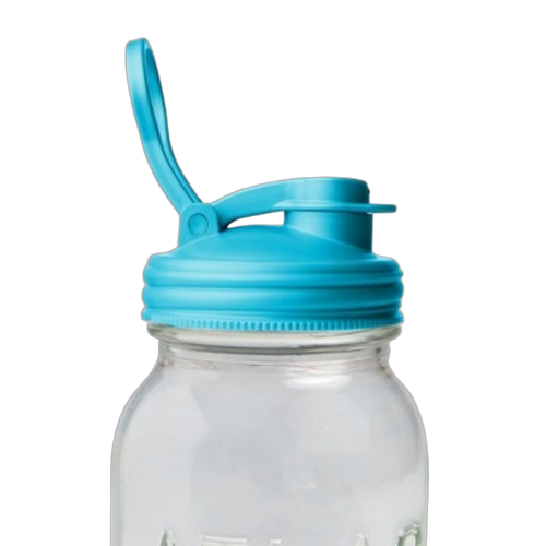 reCAP Mason Jar Pour Lid with Carry Loop - Wide Mouth