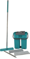 Vertex Self-Cleaning Flat Mop and Bucket Set
