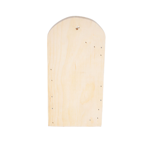 Simple Amish made wooden wall panel with natural finish, crafted in the USA, designed as part of Home & Decor, Household Helpers, and Cleaning Utensils collections.