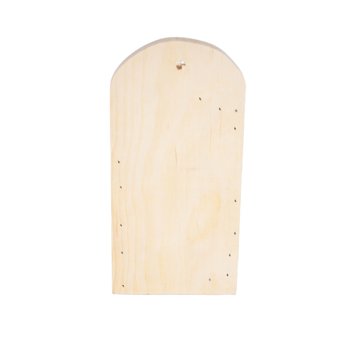 Simple Amish made wooden wall panel with natural finish, crafted in the USA, designed as part of Home & Decor, Household Helpers, and Cleaning Utensils collections.
