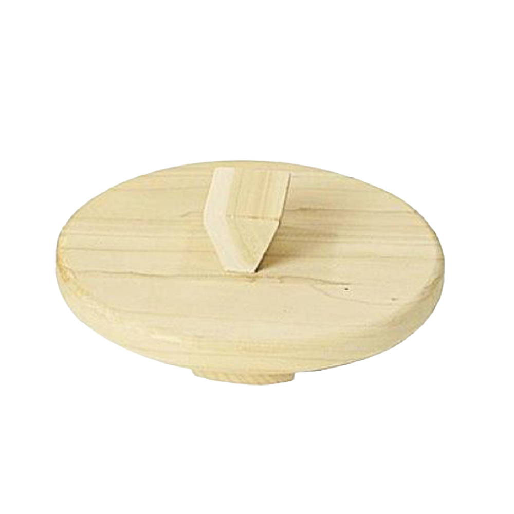 Handcrafted unfinished poplar wooden lid with support bar for crocks, ideal for Kitchen & Food, Food Preservation, Fermenting and Pickling, USA Made, and Best Sellers collections.
