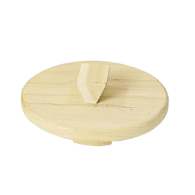 Handcrafted unfinished poplar wooden lid with support bar for crocks, ideal for Kitchen & Food, Food Preservation, Fermenting and Pickling, USA Made, and Best Sellers collections.