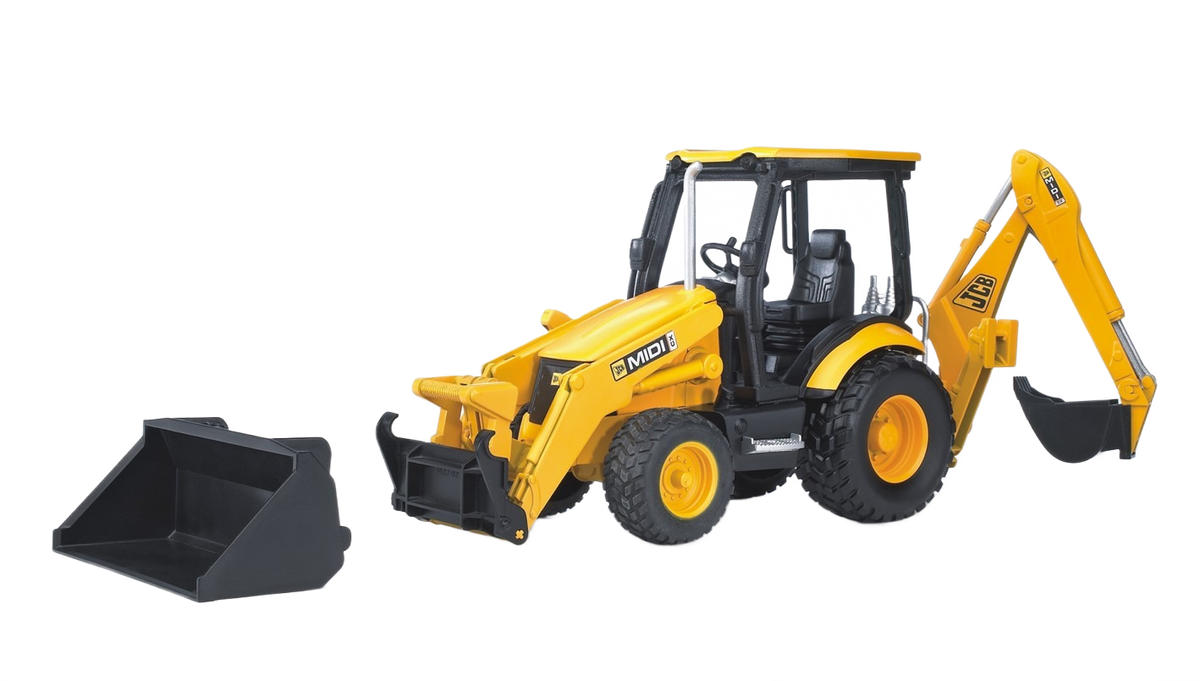 Bruder Toys JCB MIDI CX Backhoe Loader - 1:16 Scale