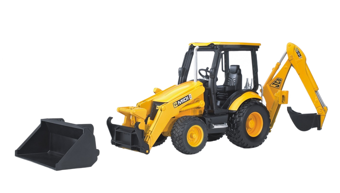 Bruder Toys JCB MIDI CX Backhoe Loader - 1:16 Scale