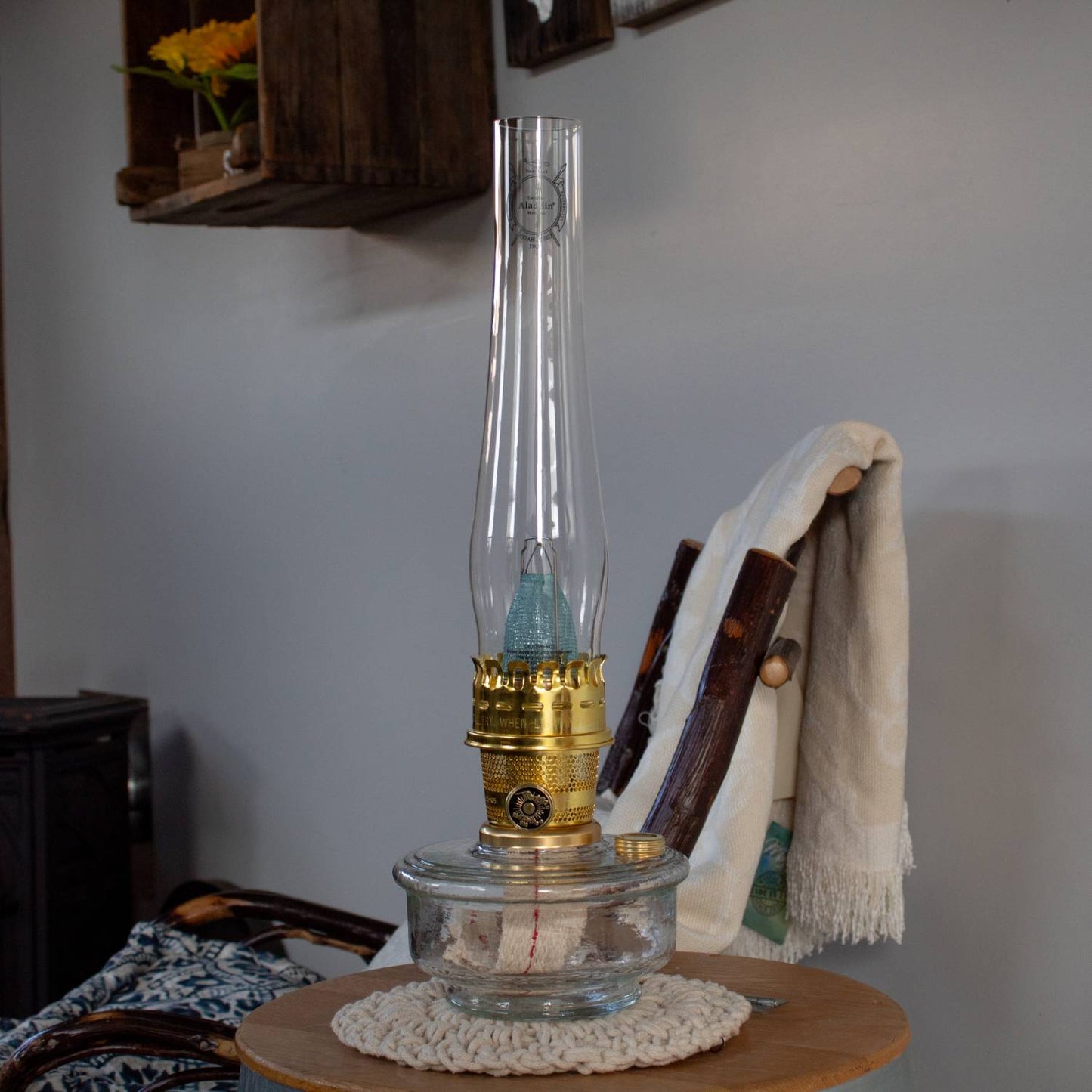 Aladdin Genie III Oil Lamp