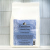 Handcrafted lavender farmhouse laundry soap in a biodegradable, concentrated powder made in USA, featured in Home & Decor, Soaps and Soapmaking, Laundry Supplies, USA Made, and Best Sellers collections.