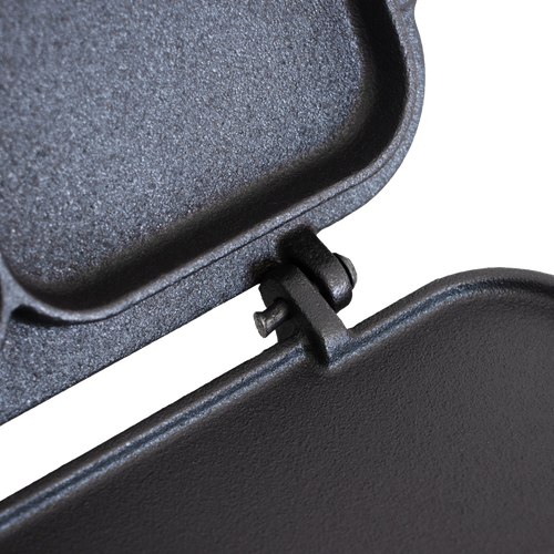 Lehman's Kitchen Compact Cast Iron Flip Griddle & Sandwich Press