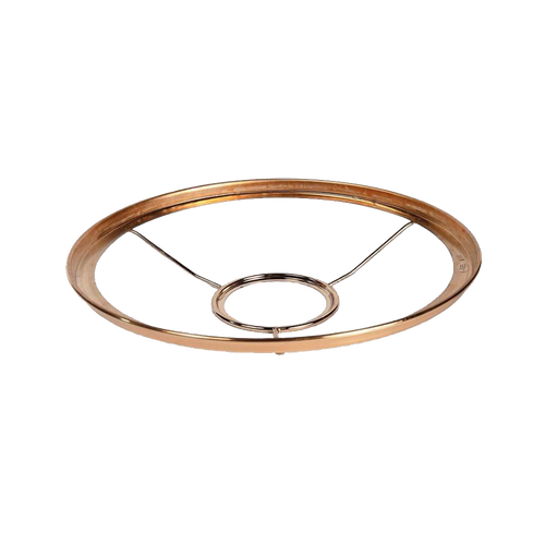Solid brass shade ring holder with a vintage finish, designed to securely snap onto lamp burners, handcrafted and featured in Lamps & Lighting, Parts and Accessories, Shade Rings and Holders, Best Sellers, and Promo Eligible collections.