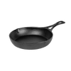 Lightweight handcrafted cast iron skillet with a smooth black surface and ergonomic handle, made in USA, ideal for Kitchen & Food, Cookware, Cast Iron, and Best Sellers collections.