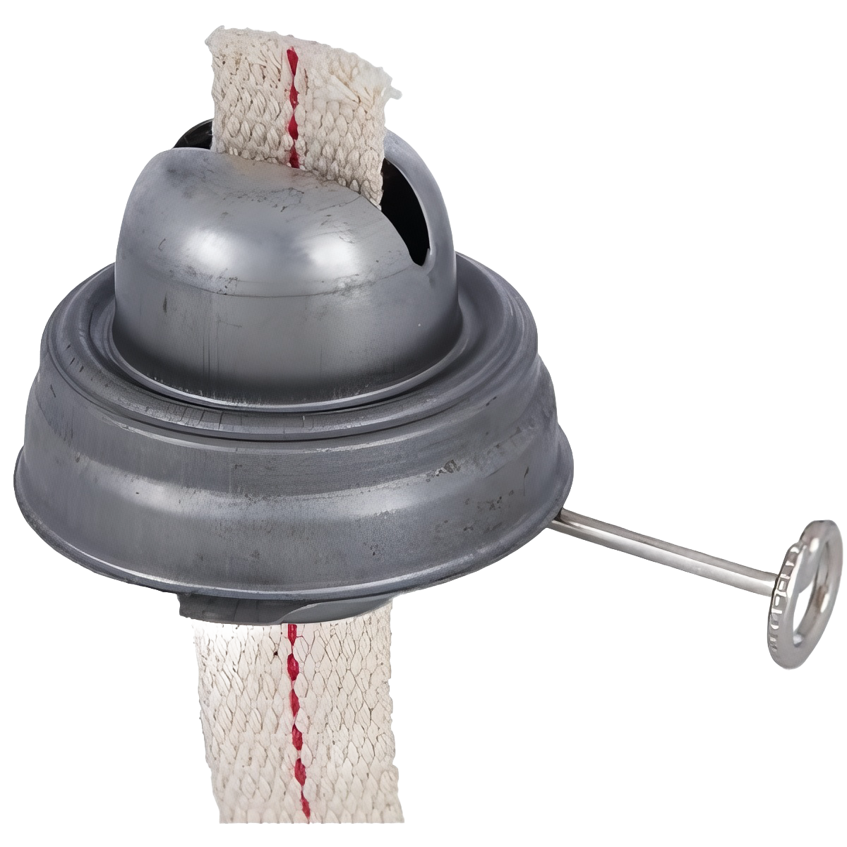 Replacement metal burner with adjustable wick for oil lanterns, suitable for camping, emergency supplies, and lighting parts and accessories collections.