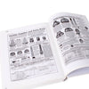 Open hardcover book showing black and white vintage catalog pages featuring detailed Aladdin lamp parts and accessories, ideal for Toys, Books & Games and Heritage and Lifestyle Books collections.