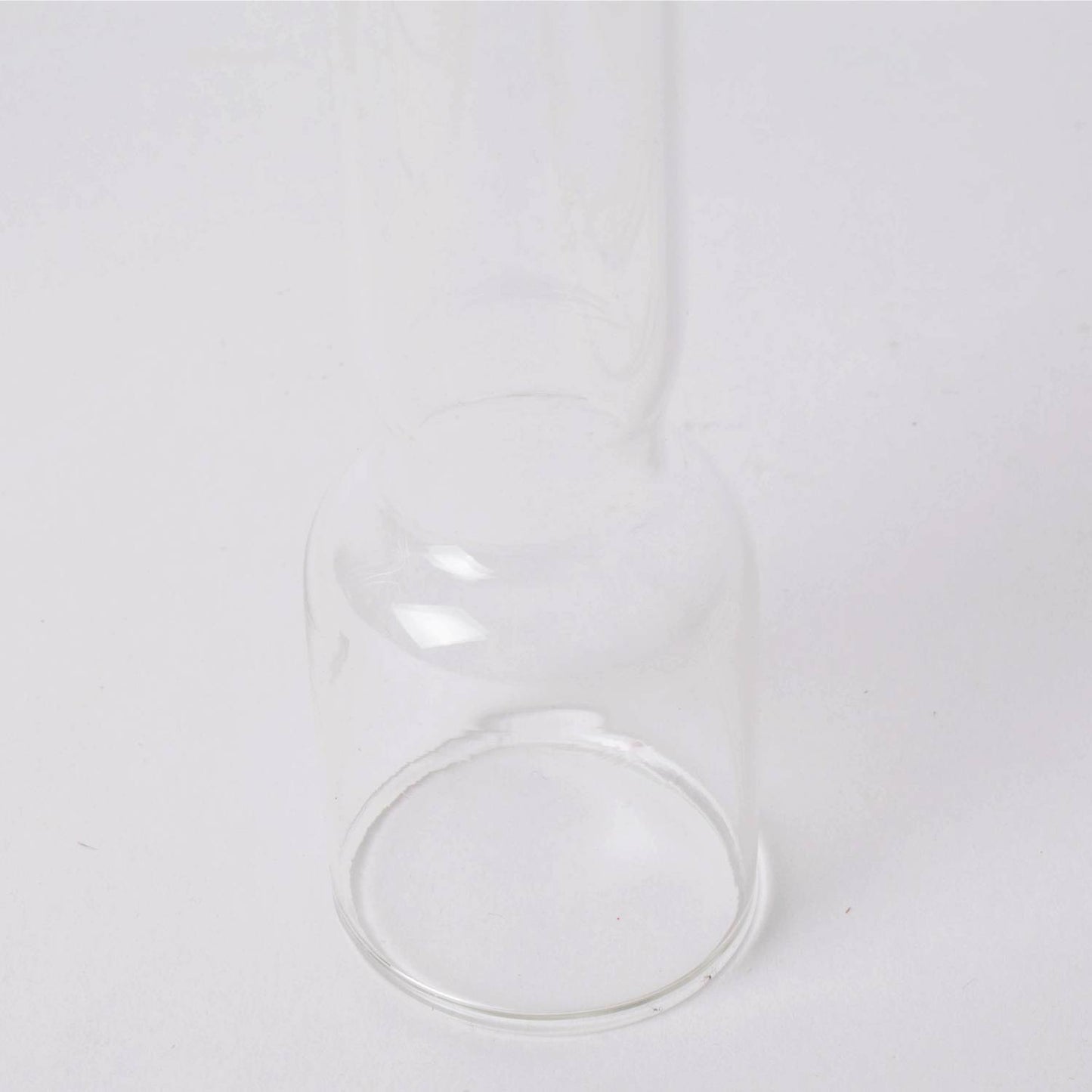 Clear replacement chimney made of heat-resistant glass for oil lamps, featured in Lamps & Lighting, Oil Lamps, Table Lamps, Best Sellers, and Promo Eligible collections.