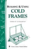 Cover of a gardening guide showing a simple cold frame illustration with vegetables inside, suitable for Home and Garden How-To Books, Best Sellers, and Promo Eligible collections.
