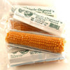 Clear plastic bags each containing a single corn cob designed for microwave popping, labeled with product information, part of Kitchen & Food, Snacks and Sweets, Popcorn, USA Made, and Best Sellers collections.
