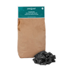 Brown paper bag of Feuerhand charcoal for tabletop grills with a small pile of black charcoal pieces, suitable for grilling in Stoves, Grilling, and Best Sellers collections.
