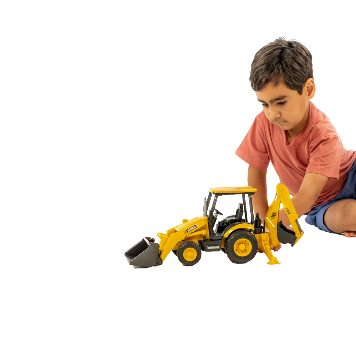 Bruder Toys JCB MIDI CX Backhoe Loader - 1:16 Scale