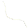 Curved replacement wick designed for mini ceramic winelights, crafted for reliable flame performance, featured in lamps and lighting, parts and accessories, and wicks collections.