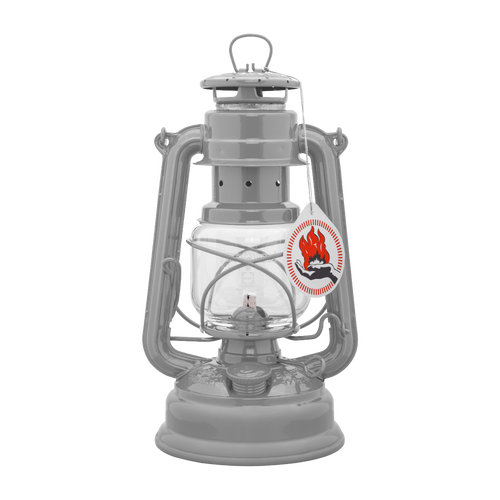 Handcrafted galvanized oil lantern with thermal heat-resistant clear globe, designed for durable use in Lamps & Lighting, Camping, Emergency Supplies, and Outdoor collections.