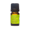Small amber glass bottle with black cap containing 100% pure Turkish Rose absolute oil, featuring a bright green label with usage and ingredient details, part of Health & Wellness and USA Made collections.