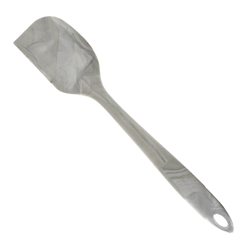 Flexible silicone spatula with a high-heat resistant marble design, ideal for stirring and mixing in Kitchen & Food, Cookware, Baking Supplies, and Kitchen Gadgets collections.