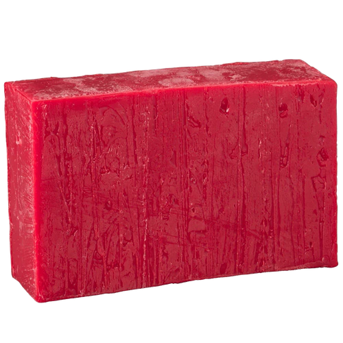 Rectangular block of deep red wax with textured surface, ideal for coating handmade cheeses, featured in Kitchen & Food, Specialty Equipment, DIY Cheese and Yogurt, Best Sellers, Promo Eligible, and Sale collections.