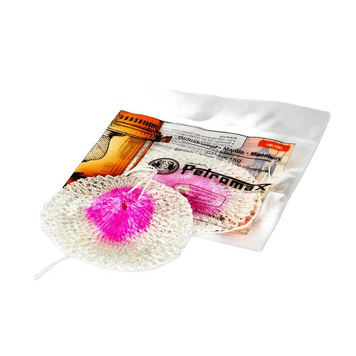 Durable rounded replacement mantle for high-pressure lamps with pink center, ideal for use with lanterns, featured in Lamps & Lighting, Parts and Accessories, Wicks and Mantles, Best Sellers, and Promo Eligible collections.