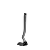 Black silicone basting brush with an ergonomic handle designed for precise oil and sauce application, featured in Kitchen & Food, Stoves, Kitchen Gadgets, and Cooking and Baking Helpers collections.