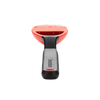 Red and black basting brush with ergonomic handle and four small holes for controlled liquid flow, designed for efficient basting in Kitchen & Food and Cooking and Baking Helpers collections.