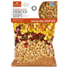 Clear bag of handcrafted gluten-free enchilada soup mix showing natural dried ingredients like corn, beans, and spices, part of Kitchen & Food, Pantry, Soups, and Best Sellers collections.
