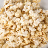 Close-up of handcrafted kettle corn with light golden coating, made in USA, perfect snack for Kitchen & Food, Snacks and Sweets, Popcorn, and Best Sellers collections.
