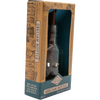 Handcrafted puzzle featuring a clear glass bottle with wooden rod, metal pin, and other components, designed for challenging brainteaser fun in Toys, Games and Puzzles, and Best Sellers collections.