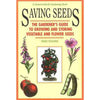 Cover of a how-to gardening book focused on growing and storing vegetable and flower seeds, featuring colorful illustrations of plants and produce, ideal for Books and Home and Garden How-To Books collections.