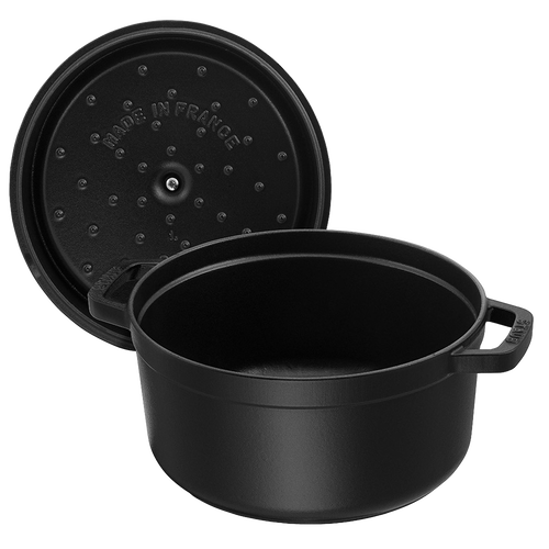 STAUB Round Cast Iron Dutch Oven – 4 Qt
