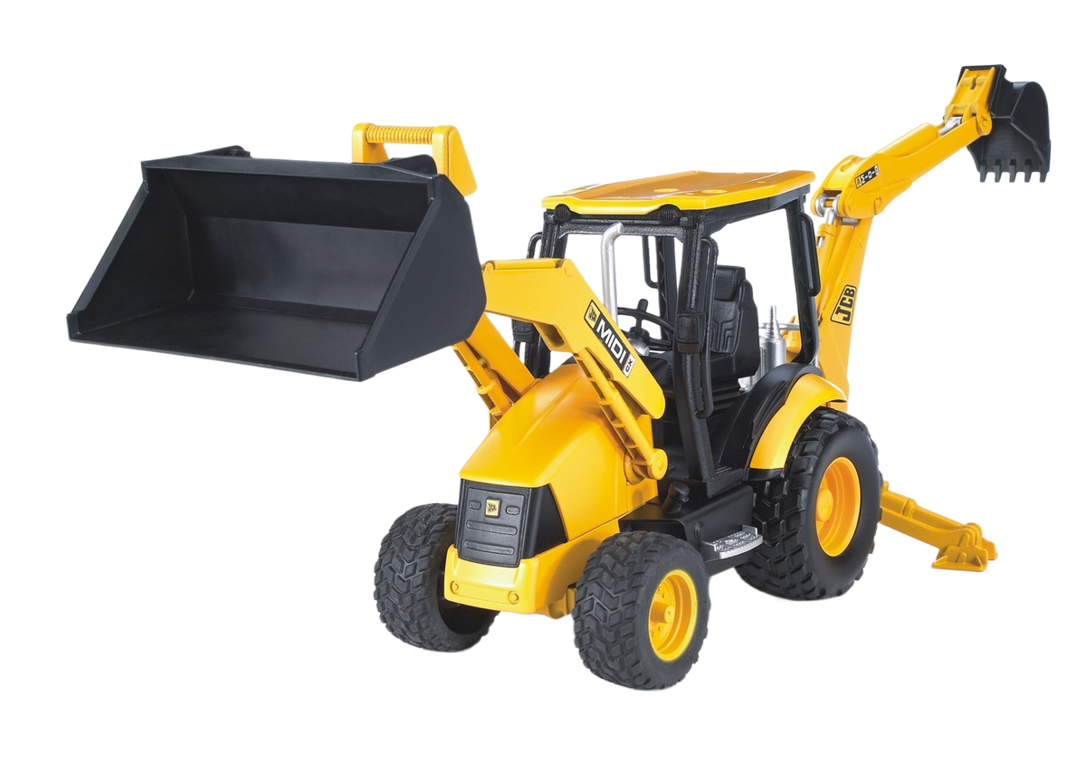 Bruder Toys JCB MIDI CX Backhoe Loader - 1:16 Scale