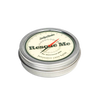 Small round metal tin with screw-on lid featuring vintage compass design and text indicating an all-natural intensive care balm made in the USA, part of Health & Wellness and Best Sellers collections.
