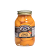 Glass jar of handcrafted old-fashioned peach halves packed in natural syrup, made in USA, ideal for Kitchen & Food, Food, Pantry, USA Made, Best Sellers, Promo Eligible collections.