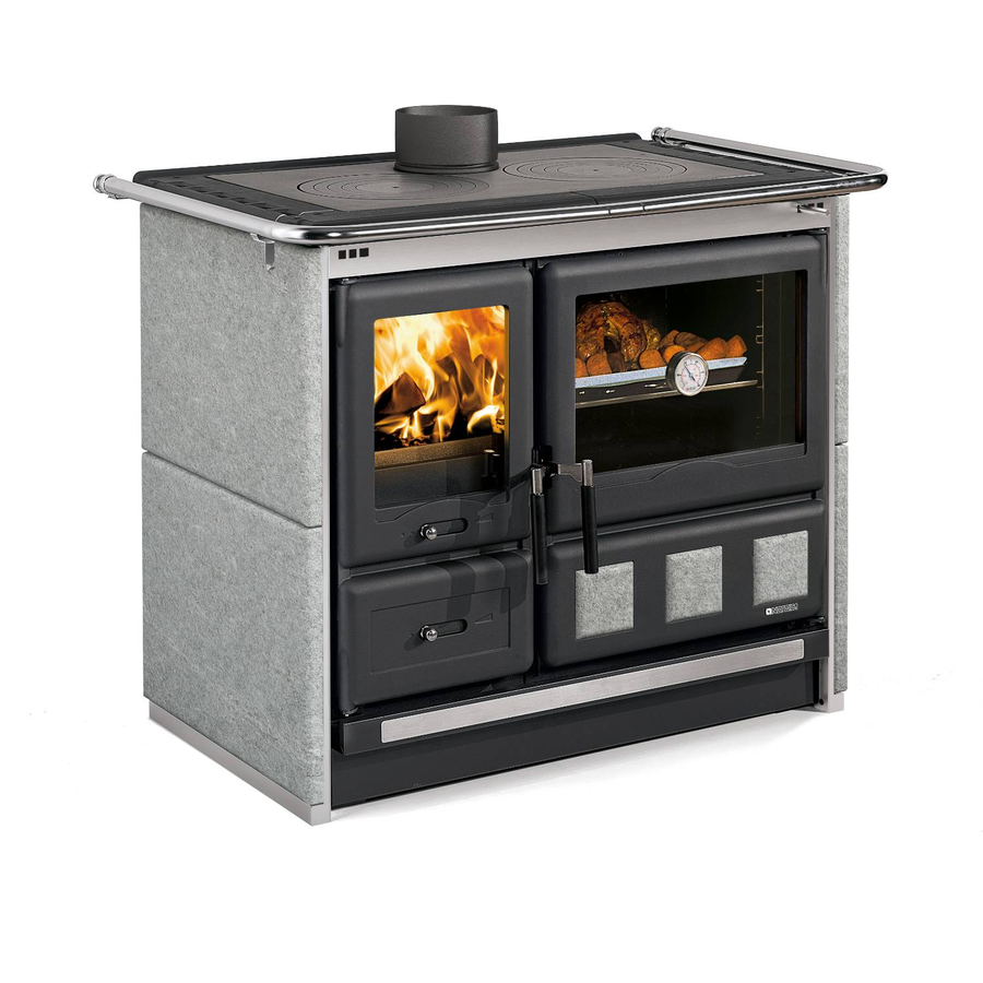 LA NORDICA ROSA XXL - STONE WOOD COOK STOVE