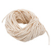 Coiled natural flat-braid wick designed for candle making, suitable for pillar or taper candles, featured in Candles and Candlemaking, Lamps & Lighting, and Candlemaking Supplies collections.