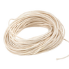 Coiled medium paper core wick with natural cotton fibers, designed for container candles 2 to 4 inches wide, featured in Lamps & Lighting, Candles and Candlemaking, and Best Sellers collections.