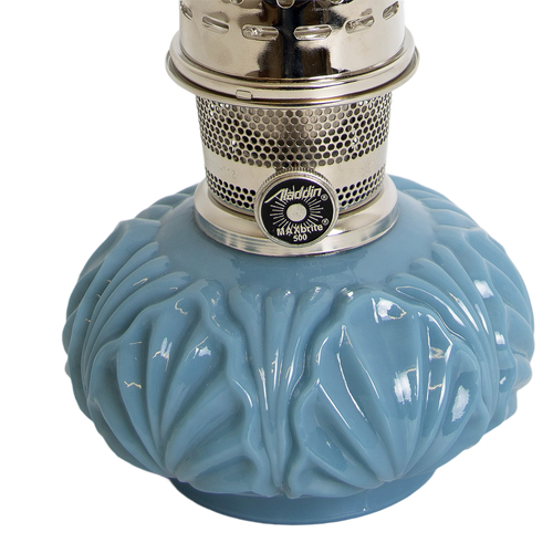Aladdin Georgia Blue Genie II Shelf Oil Lamp