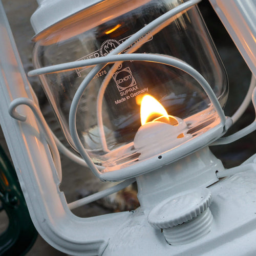 Clear glass replacement globe crafted for lanterns, made with durable German glass for use in camping, emergency supplies, and outdoor lighting under Lamps & Lighting and Best Sellers collections.